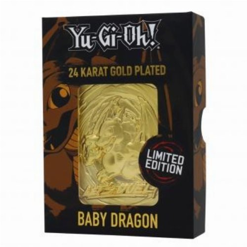 Yu-Gi-Oh! - Baby Dragon 24K Gold Plated Card
(LE5000)