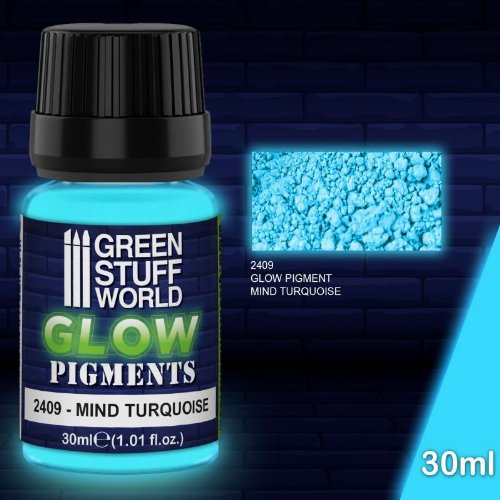 Green Stuff World Glow Pigment - Mind Turquoise Χρώμα
Μοντελισμού (30ml)