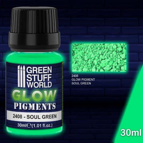 Green Stuff World Glow Pigment - Soul Green Χρώμα
Μοντελισμού (30ml)