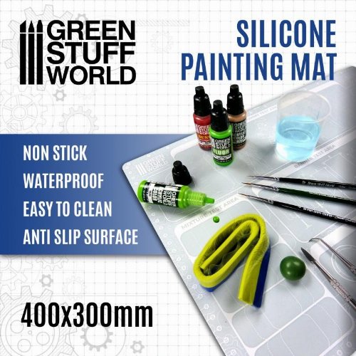 Green Stuff World - Silicone Painting Mat
(400x300mm)