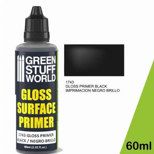 Green Stuff World - Black Gloss Surface Primer Χρώμα
Μοντελισμού (60ml)