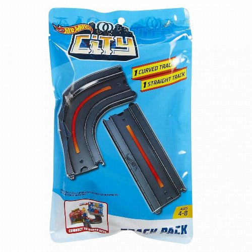 Hot Wheels - Track Pack (1 Curved Track, 1
Straight Track)