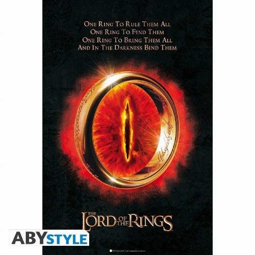 Αυθεντική Αφίσα Lord of the Rings - The One Ring
Poster (61x92cm)