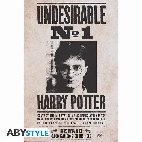 Αυθεντική Αφίσα Harry Potter - Undesirable No 1
Poster (61x92cm)