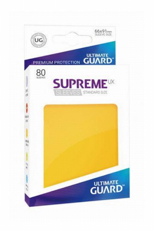 Ultimate Guard Supreme UX Standard Sleeves 80ct
- Yellow