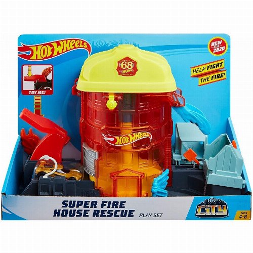 Hot Wheels - City: Super Fire House
Rescue