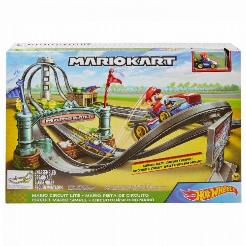 Hot Wheels - Mario Kart: Πίστα Ταχύτηρας με
Εμπόδια