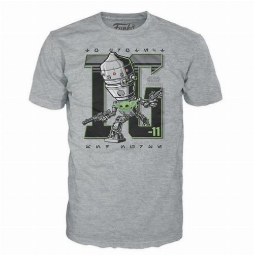 Star Wars: The Mandalorian - IG-11 with The Child
T-Shirt