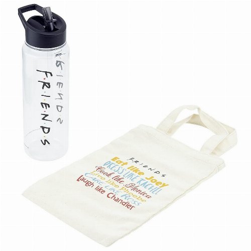 Friends - Quotes Gift Set (Water Bottle, Tote
Bag)