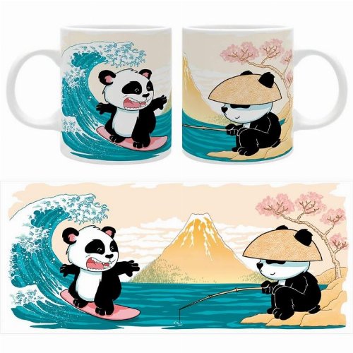 Κεραμική Κούπα Asian Art - Surfing Panda
Mug