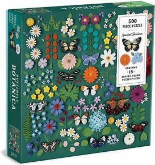 Παζλ 500 κομμάτια - Butterfly Botanica