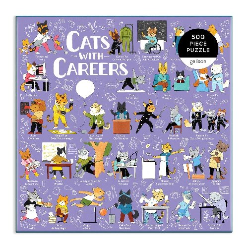 Puzzle 500 pieces - Cats with Careers