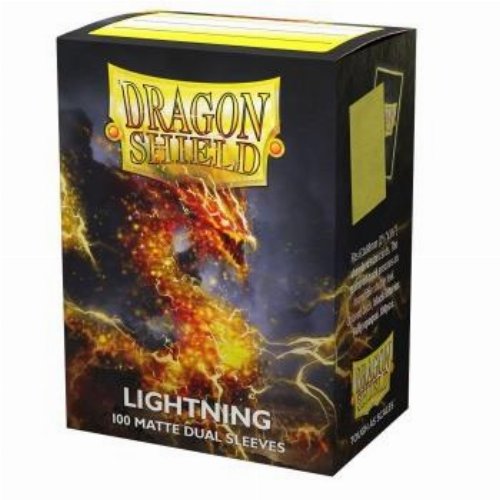 Dragon Shield Sleeves Standard Size - Matte
Lightning (100 Sleeves)