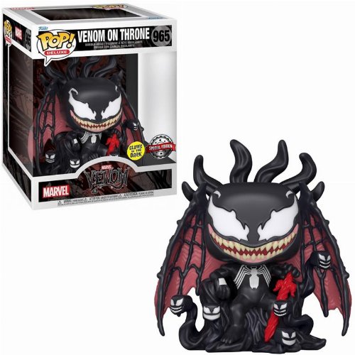 Φιγούρα Funko POP! Deluxe: Marvel - Venom on Throne
(GITD) #965 (Exclusive)