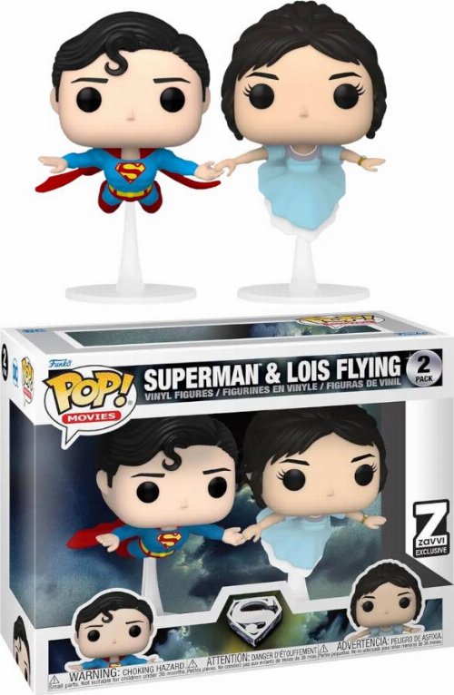 Φιγούρες Funko POP! DC Heroes - Superman & Lois
Flying 2-Pack (Exclusive)