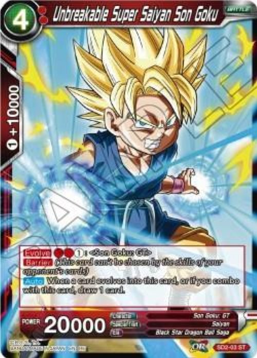 Unbreakable Super Saiyan Son Goku