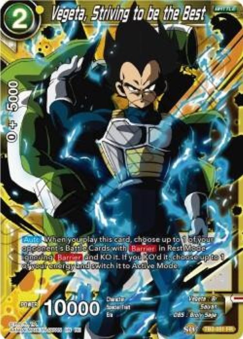 Vegeta, Striving to be the Best
