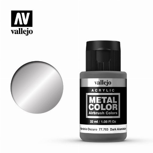 Vallejo Metal Air Color - Dark Aluminium Χρώμα
Μοντελισμού (32ml)