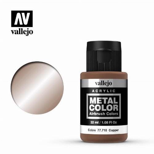 Vallejo Metal Air Color - Copper Χρώμα Μοντελισμού
(32ml)