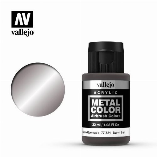 Vallejo Metal Air Color - Burnt Iron Χρώμα Μοντελισμού
(32ml)