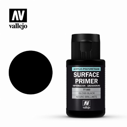 Vallejo Metal Air Color - Gloss Black Χρώμα
Μοντελισμού (32ml)