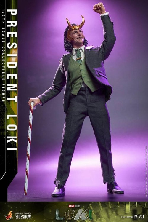 Φιγούρα Loki: Hot Toys Masterpiece - President Loki
Action Figure (31cm)