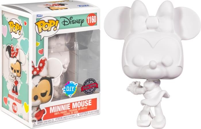 Figure Funko POP! Disney: Valentine - Minnie Mouse DIY #1160 (Exclusive) 