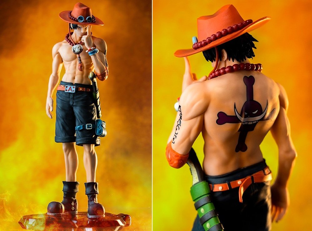 Figurine One Piece Banpresto Chronicle King Of Artist Portgas D Ace III 20cm