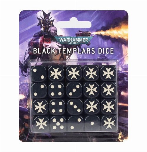 Warhammer 40000 - Black Templars Dice
Pack