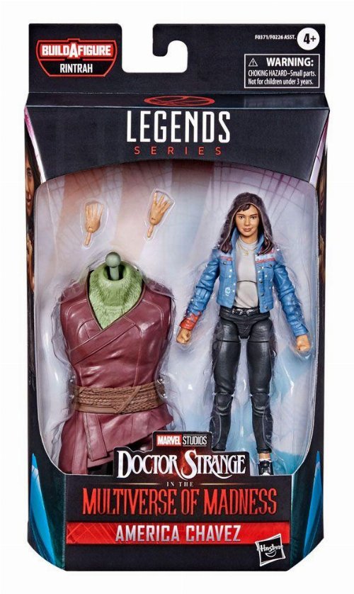 Marvel Legends: Doctor Strange in the Multiverse of
Madness - America Chavez Action Figure (15cm) (Build-a-Figure
Rintrah)