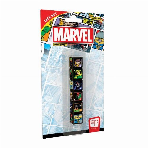 Σετ Ζάρια Marvel - D6 Dice Set