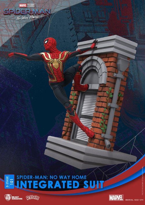 Spider-Man: No Way Home: D-Stage - Spider-Man
Integrated Suit Φιγούρα Αγαλματίδιο (16cm)