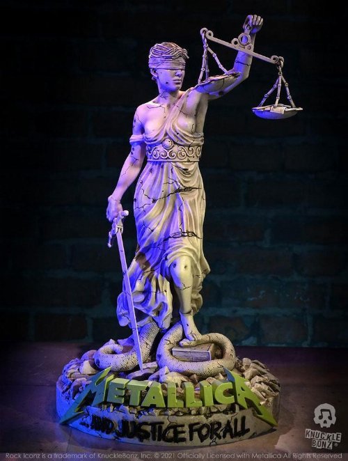 Metallica: Rock Ikonz - Lady Justice Statue (30cm)
(LE1988)