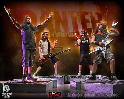 Pantera: Rock Ikonz - Reinventing the Steel 4-Pack
Statues (22cm) (LE3000)