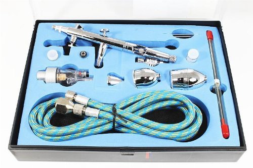 Amazing Art - AB-183K Dual-Action Gravity Airbrush
(0.3mm, 0.5mm, 0.8mm)