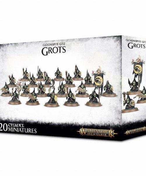 Warhammer Age of Sigmar - Gloomspite Gitz:
Grots