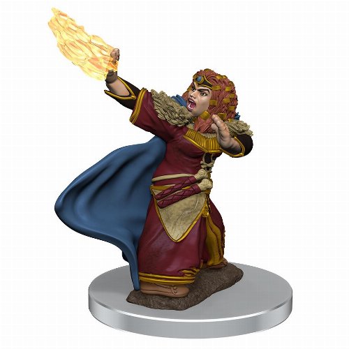 D&D Icons of the Realms Premium Miniature -
Dwarf Female Wizard
