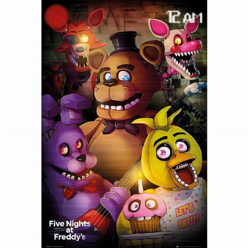 Αυθεντική Αφίσα Five Nights at Freddy's - Group
Poster (61x92cm)