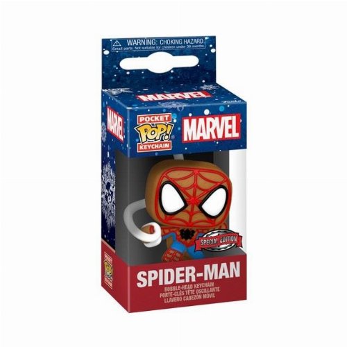 Funko Pocket POP! Μπρελόκ Marvel - Holiday Spider-Man
Φιγούρα (Exclusive)