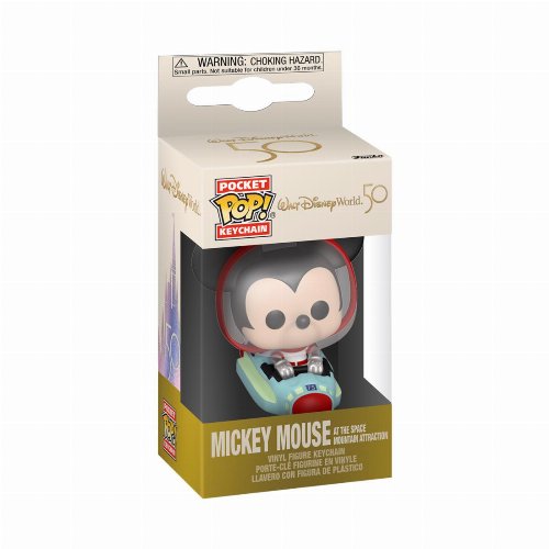 Funko Pocket POP! Keychain Disney 50th Anniversary -
Mickey Mouse at Space Mountain Attraction Figure