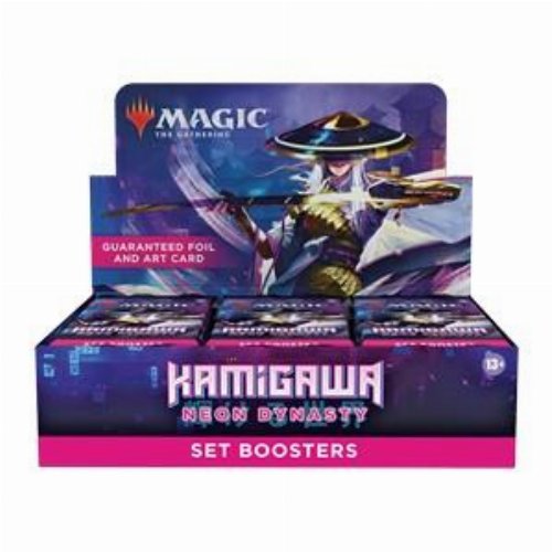 Magic the Gathering Set Booster Box (30 boosters) -
Kamigawa: Neon Dynasty