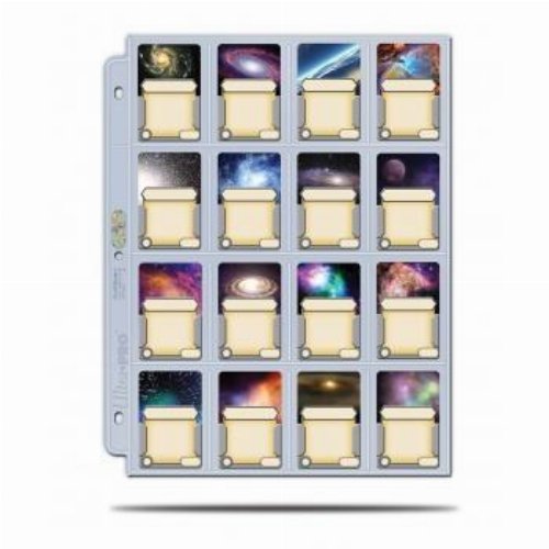 Ultra Pro - 16-Pocket Page Platinum (41mm x
63mm)