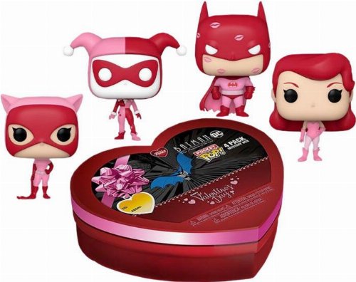 Funko Pocket Mystery - DC Heroes: Valentine's
Day 4-pack set Φιγούρες (Exclusive)