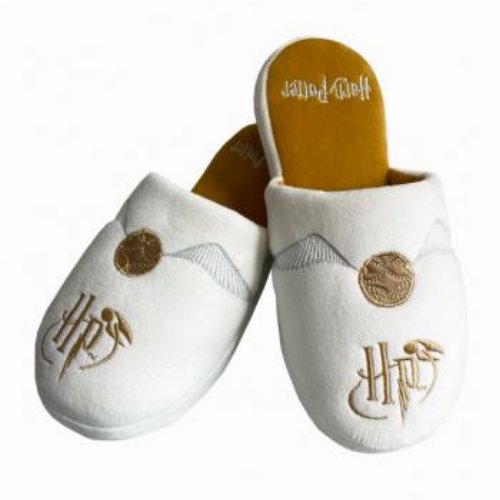 Harry Potter - Golden Snitch White Mule Slippers (Size
38-41)