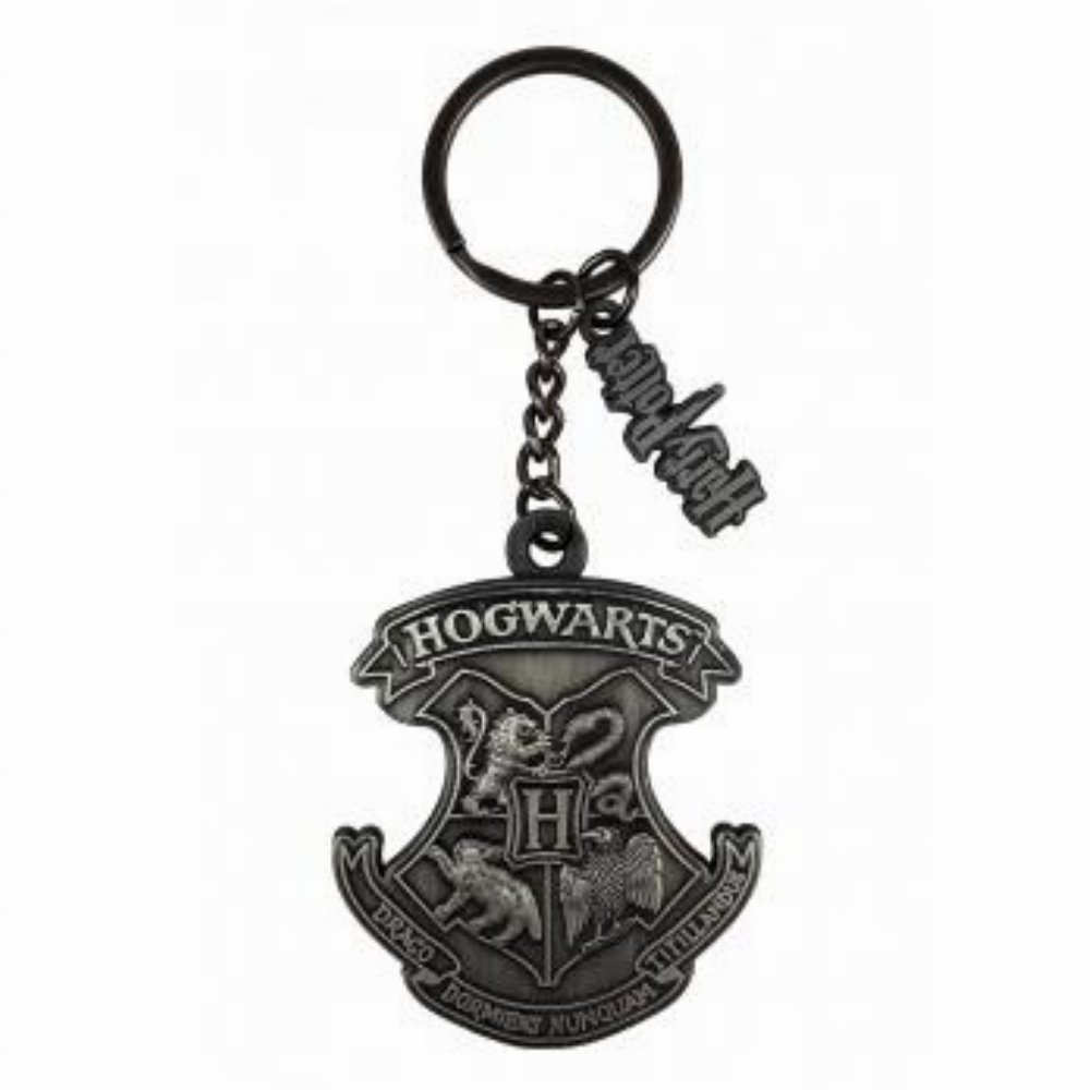 Harry Potter - Hogwarts Crest Metal Keyring