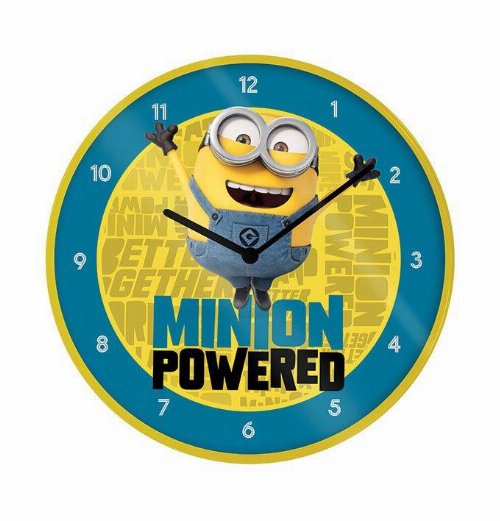 Minions 2 - Minion Powered Ρολόι Τοίχου