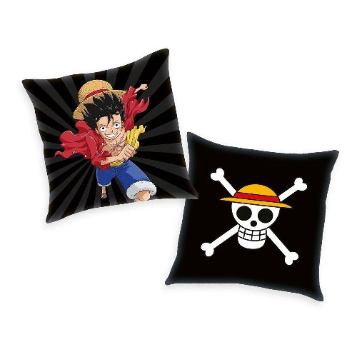 Μαξιλάρι One Piece - Monkey D. Luffy (Flag)
(40x40cm)
