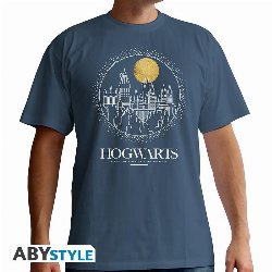 Harry Potter - Hogwarts Blue T-Shirt
(XL)