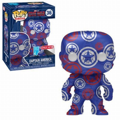 Φιγούρα Funko POP! Marvel - Captain America (Art
Series) #36 (Exclusive)