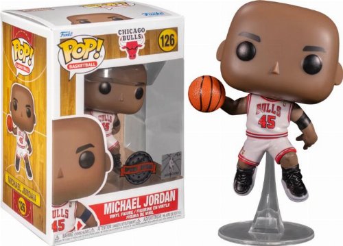 Figure Funko POP! NBA: Chicago Bulls - Michael
Jordan (1995 Playoffs) #126 (Exclusive)